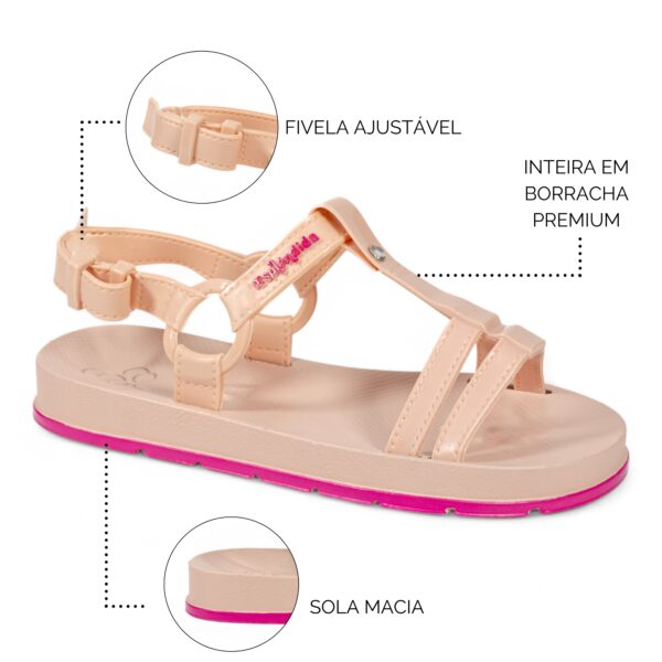 Papete Feminina em Boracha PVC (Or. 2024-1) - Imagem 8