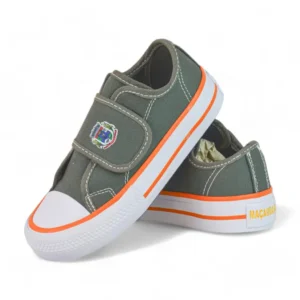 Tênis Casual Conga Cano baixo maçambara verde OR.(013)
