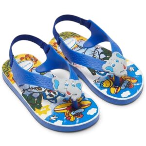 Chinelo Infantil Menino Menina Confortável Estampado Colorido Casual