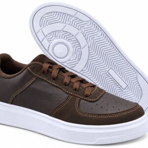 Tênis Masculino Camurça Casual Urban Style or.(501)